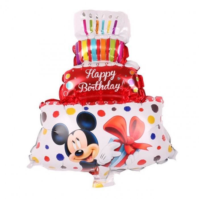 Version Mn Rouge 1 Pc 44 30 Cm Feuille Gateau D Anniversaire Ballons 02 Cdiscount Maison