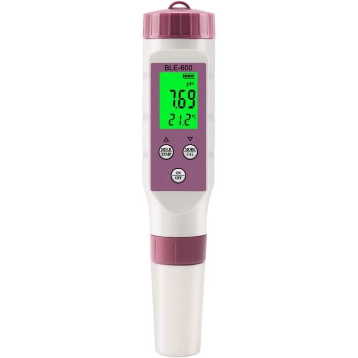 Test Ph Piscine Testeur 5 En 1 YINMIK Pour Piscine Sel - PH, Salinité, TDS, EC, Température | Pour Aquarium, Spa, Eau Potable Testeur Ph Test Ph Piscine Testeur 5 En 1 YINMIK Pour Piscine Sel - PH, Salinité, TDS, EC, Température | Pour Aquarium, Spa, Eau Potable Testeur Ph