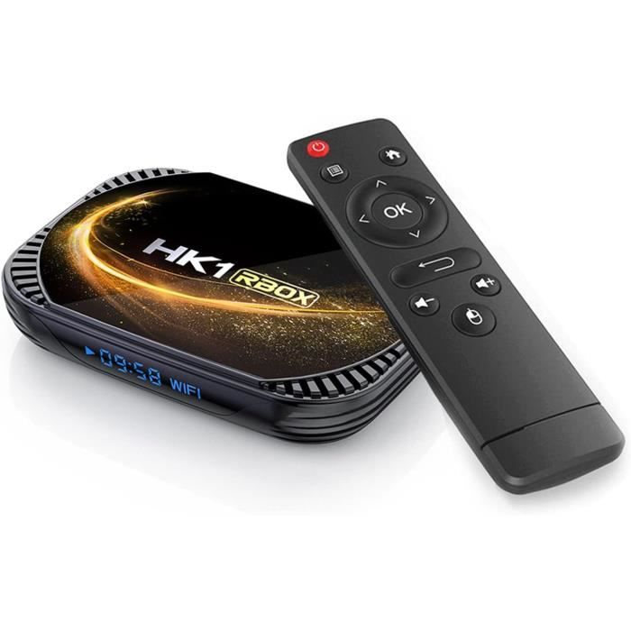 Boîtier TV Android 14 H96 Max M9 - RK3576 Octa-core, 8Go RAM, 128Go ROM, Wi-Fi 6, Ethernet 1G, Sortie 8K - 8