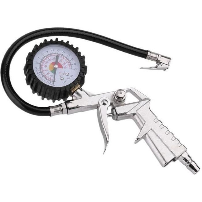 Jauge de pression d'air de pneu de voiture outil de mesure manomètre en