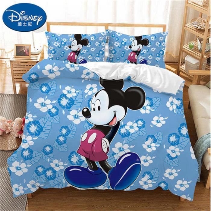 MINNIE Mickey et Minnie Kiss - Parure de lit enfant double Disney