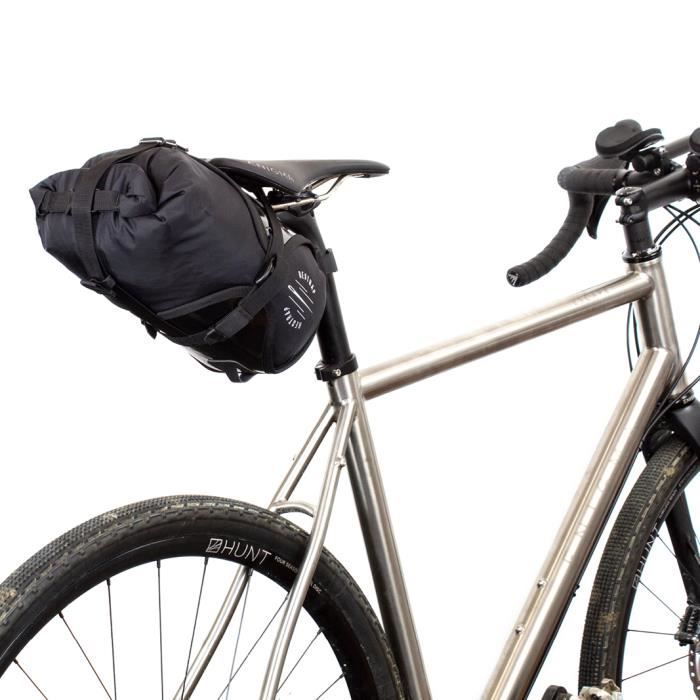 Sacoche de selle vélo Restrap Race - Noir - 7 L - Boucle magnétique Fidlock