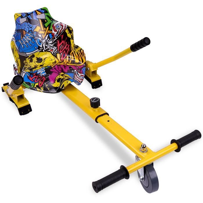 Kart pour Gyropode, hoverkart, Gokart de hoverboard, siège de hoverboard, karting, Accessoire de hoverboard