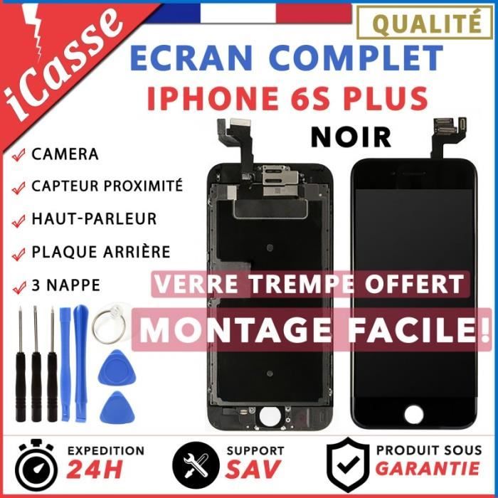 Vitre Tactile Ecran Lcd Complet Iphone 6s Plus Noir Outils Cdiscount Telephonie Vitre Tactile Ecran Lcd Complet Iphone 6s Plus Noir Outils Cdiscount Telephonie