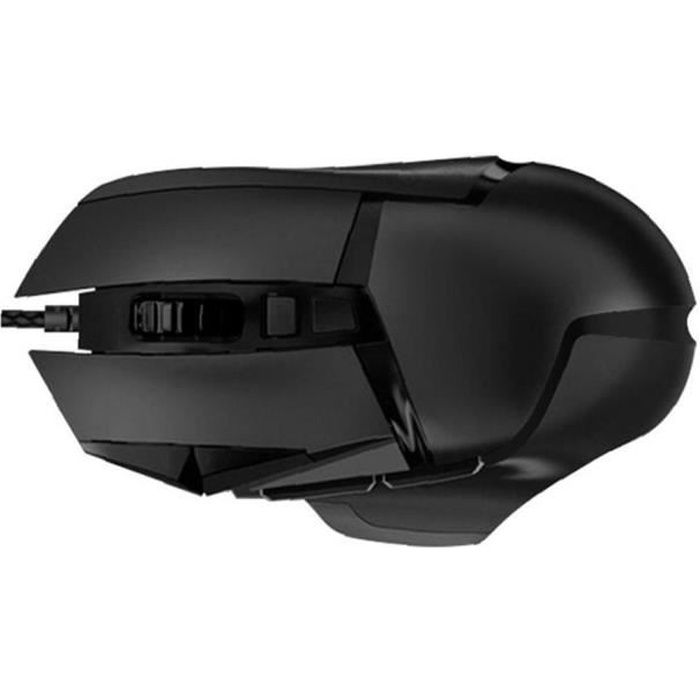 Gaming Mouse G502 5600DPI Anti-transpiration filaire USB LED souris d'ordinateur Noir Accessoires