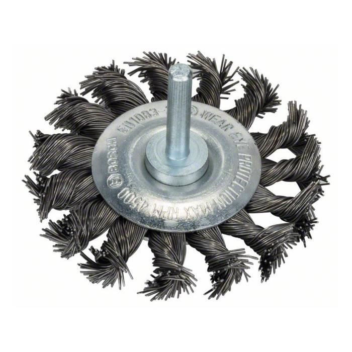 Brosses circulaires 75 mm 0 5 mm 4500 U/ min 13 mm 1pc - vue 2