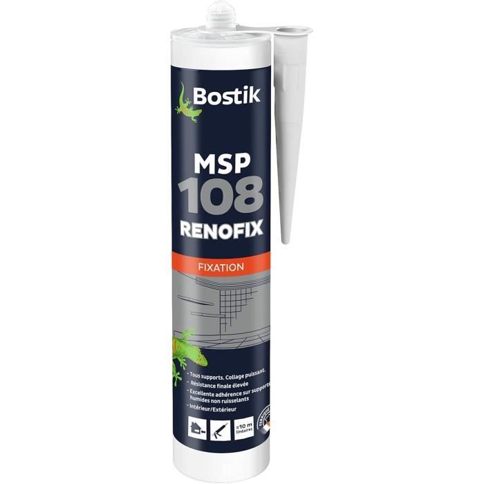Renofix Mastic De Fixation Msp 108 Renofix, Mastic Ms Polymères Tous Matériaux ...