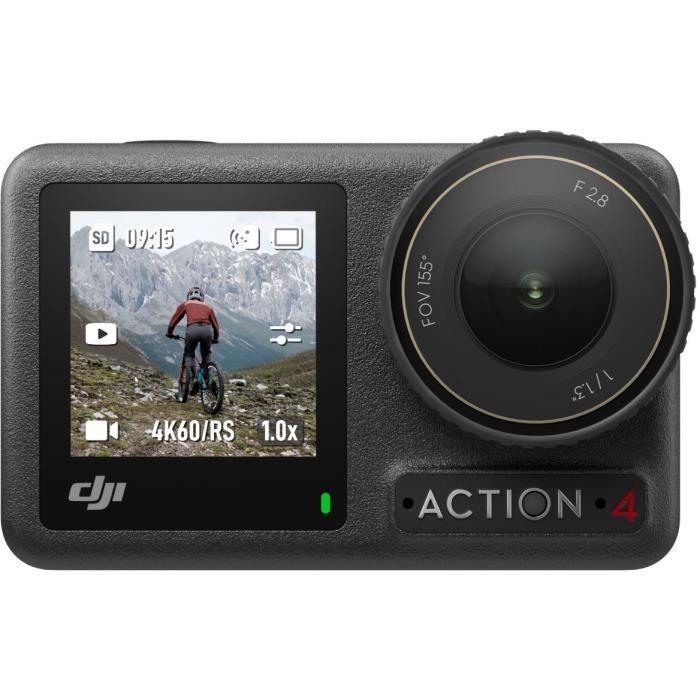 Caméra sport - DJI - Osmo Action 4 Adventure Combo - Capteur 1/1,3 pouce - 4K/120 ips - FOV ultra-la