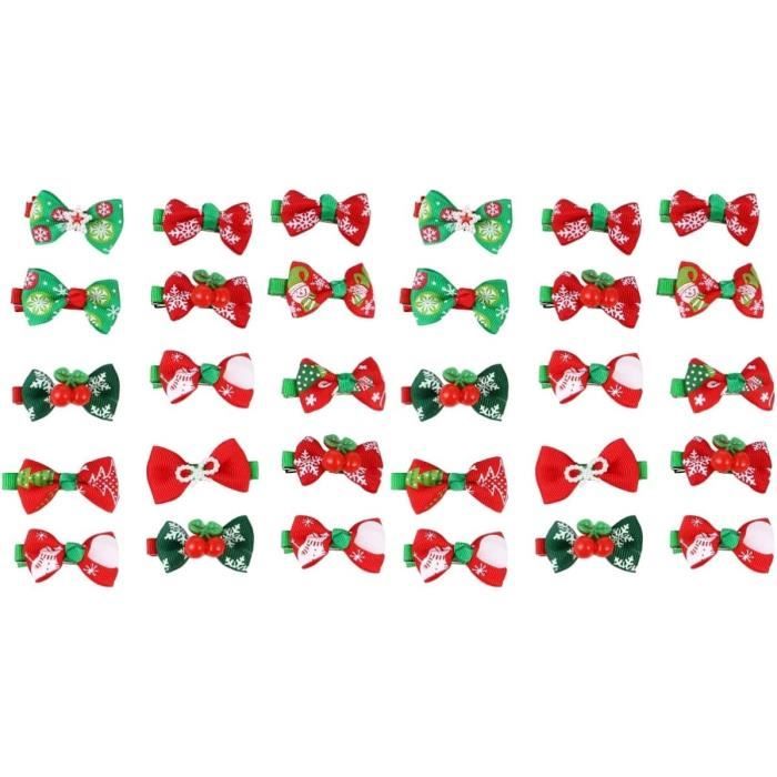 40 Pcs (20 Paires) Pinces à Cheveux Bébé Fille – Arcs Ruban Grosgrain Doux – Barrettes Alligator Colorées Pour Enfants 2-15 Ans