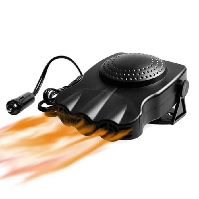 Chauffage Voiture 12V/24V - Dégivreur 3 Sorties 500W à 1000W Pour Camping-car Et Véhicules