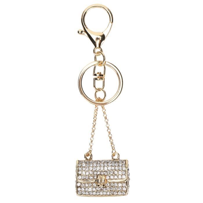 Pendentif Sac à Main KOOKAI - Collier Longueur 60 Cm, Couleur Acier, Neuf Sans Emballage