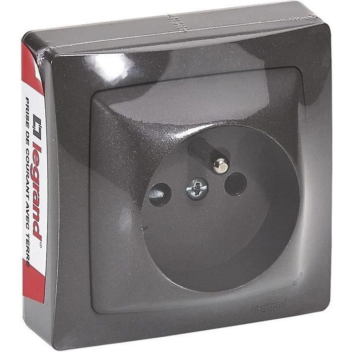 Prise double 2x2P+T - LEGRAND - Céliane - Précâblée - 16A - 250V | Bricoman