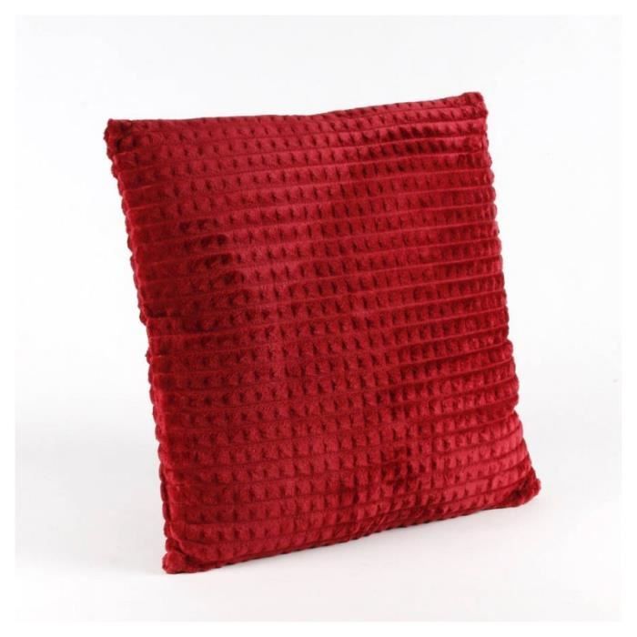coussins rouges