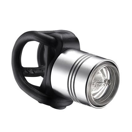 lampe de poche lezyne femto drive avant - polish/hi-gloss - 15 lumen - pour être vu - vélo loisir