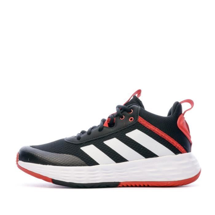 chaussures de basket noir garçon adidas ownthegame 2.0 k