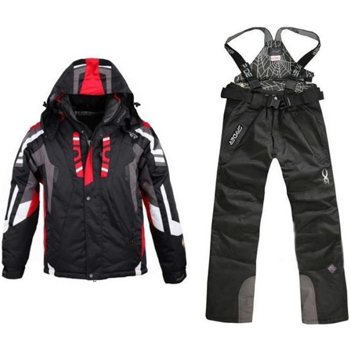 Combinaison de ski femme de Marque luxe Costume deux pièces Vêtements  Étanche d'alpinisme en plein air Pantalon de ski alpinisme