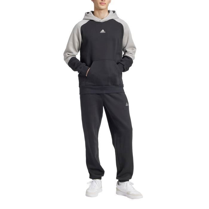 Survetement Adidas IY0300 Fleece Colorblock Noir Homme Noir Cdiscount Pret a Porter