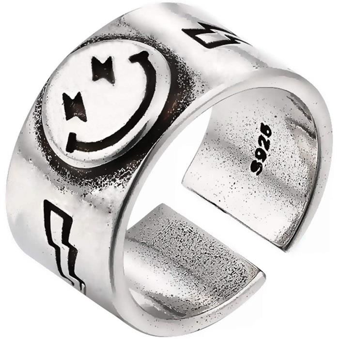 Anneaux Pour Femmes, 7 Anneaux De Doigt Bohème, Anneau Réglable Avec Ouverture, Pour Femmes Et Filles