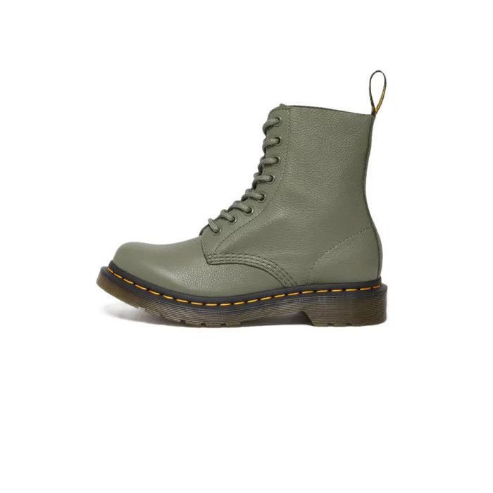 Bottine femme - Dr. Martens 126903 - Vert - Textile - Coincé