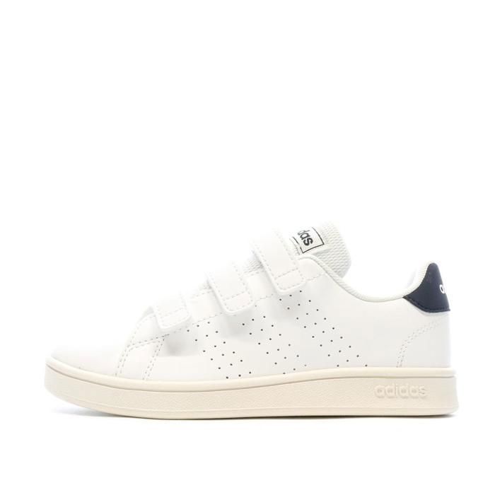 Chaussures Adidas Advantage Cf C pour Enfant Blanc Multisport Running Sec Blanc Cdiscount Sport