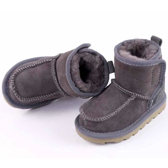 botte enfant neige