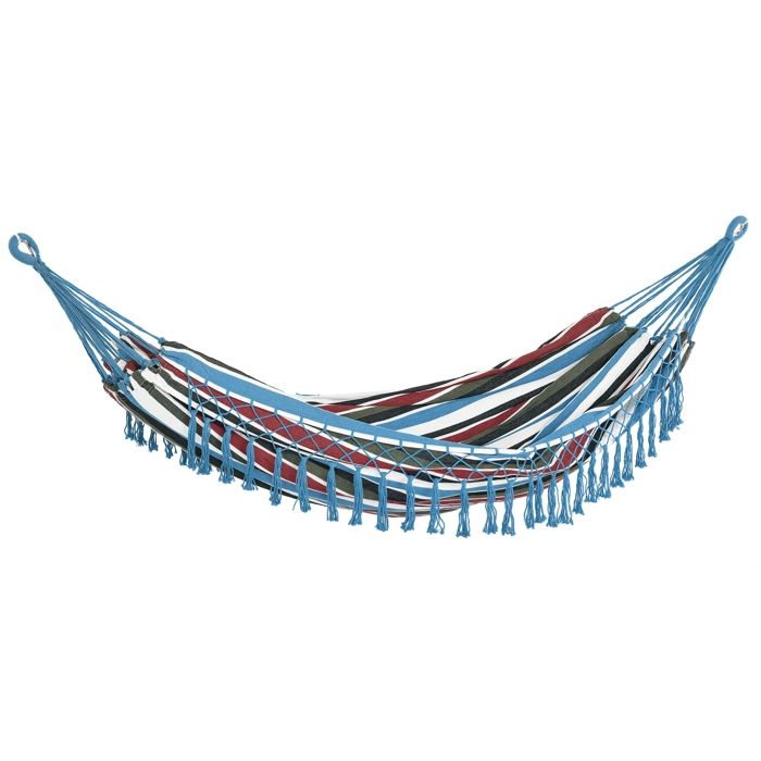 Hamac de Voyage Double Ultra-light AMAZONAS - ADVENTURE Nemo - Bleu - Nylon ripstop - 350x230 cm - 2 personnes - Jardin