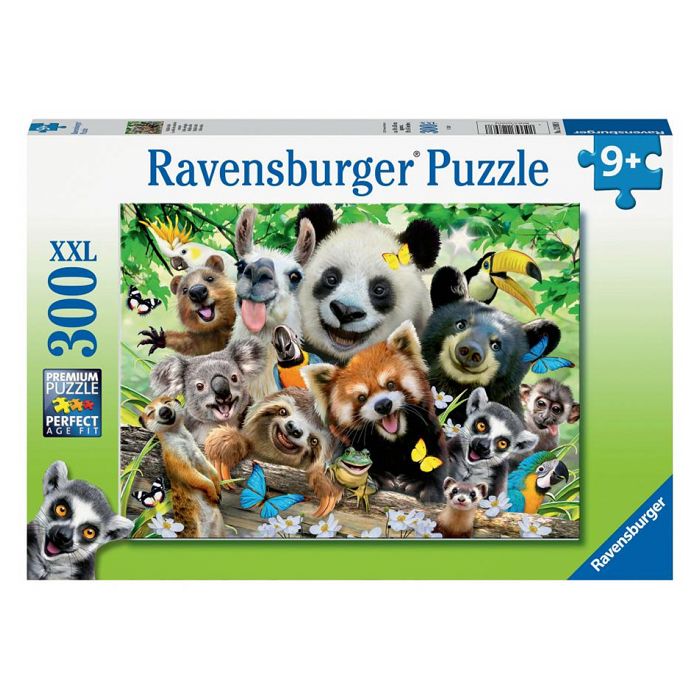 Puzzle 300 pièces XXL : Le selfie des animaux sauvages