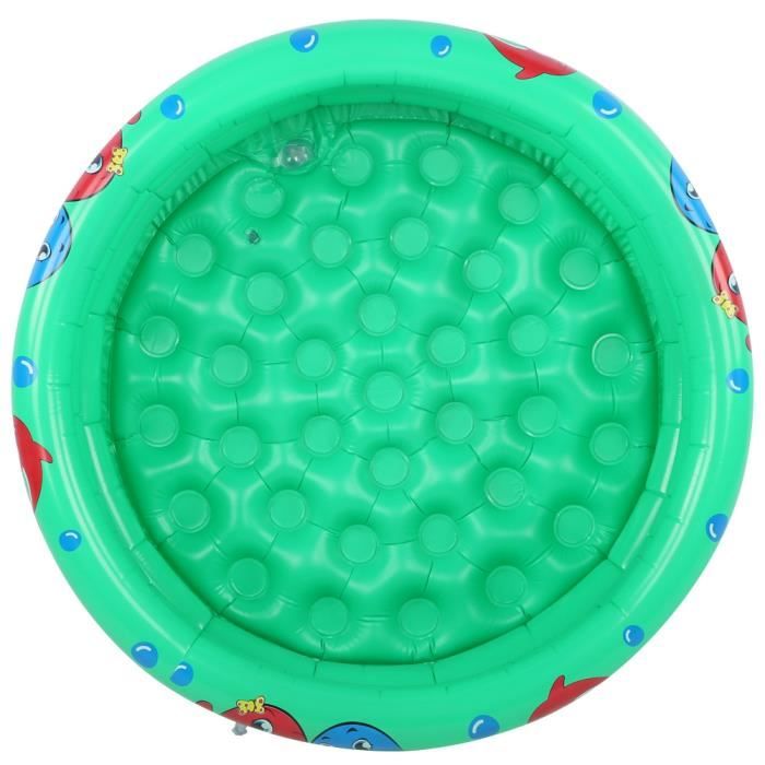Mini Piscine Gonflable Ronde Pour Enfants 60cm - Piscine Portable Bébé Intérieur Extérieur Avec Pompe - Idéale Jardin Et Maison