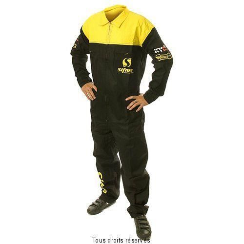 Sifam Combinaison Travail Sifam L Noir Jaune Achat Vente Vetements Mecanicien Sifam Combinaison Travail Si Cdiscount