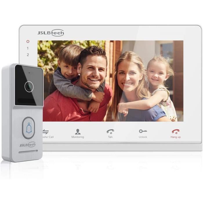 EZVIZ HP7 2K Visiophone Connecté Interphone Vidéo, Sonnette vidéo avec