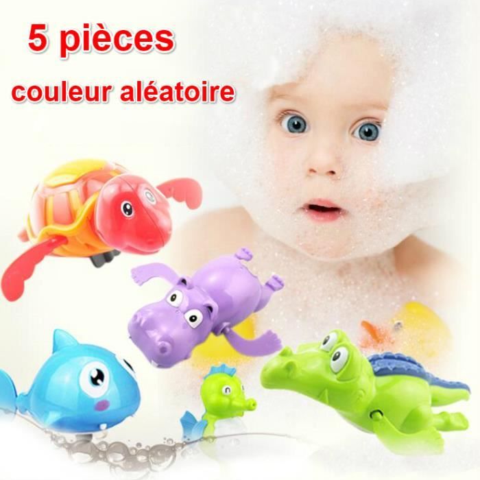 TOYMYTOY 3Pcs Mignon Tortues Bain Jouet Cadeau pour Bébés