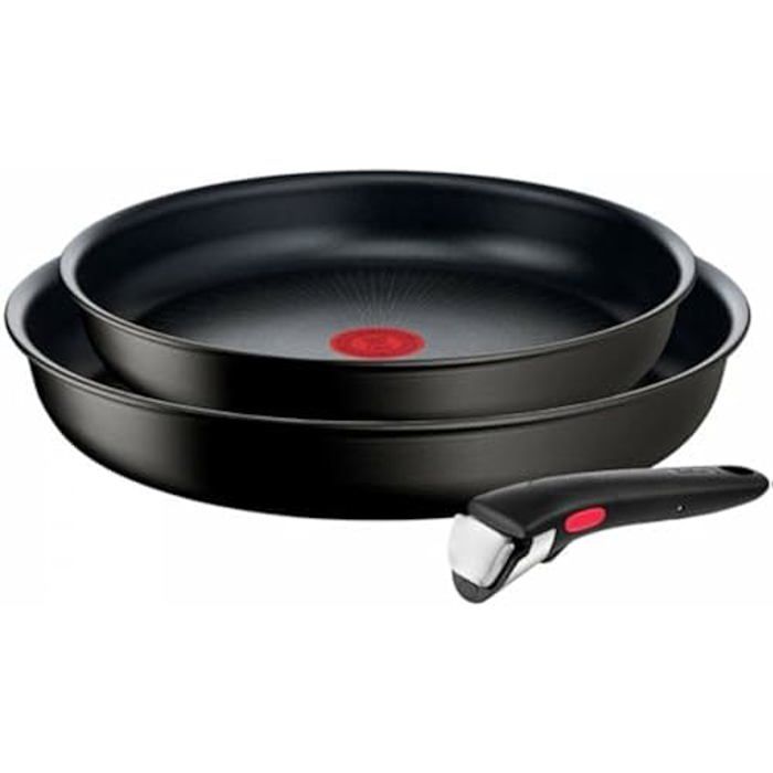 Tefal Set de poêles INGENIO Unlimited Ø 22 cm Ø 26 cm noir