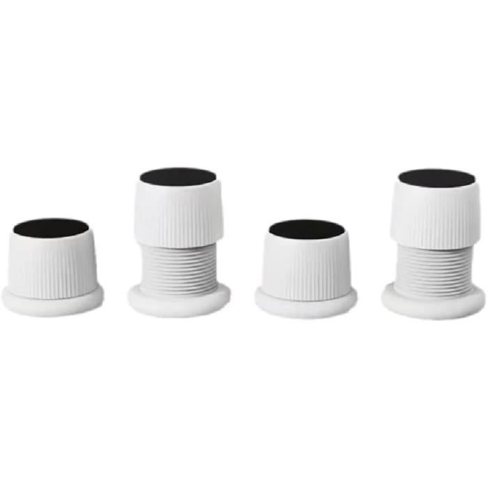 Paquet De 4 Coussinets Anti-vibrations Pour Machine à Laver Black