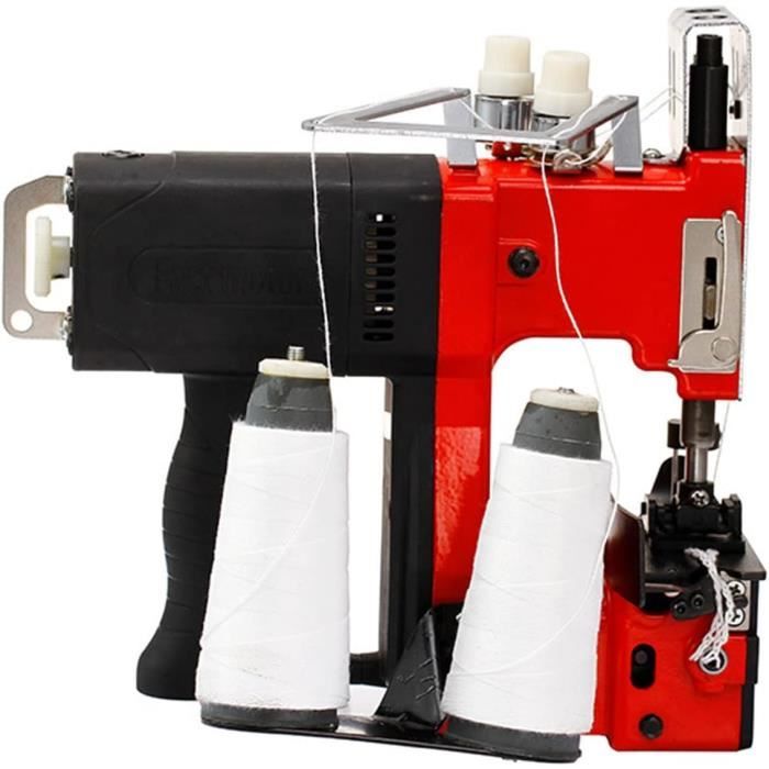 Onherm Mini Machine à Coudre Électrique Portable Double Fil – Idéale Débutants, Enfants, Retouches Vêtements, Rideaux, Peluches