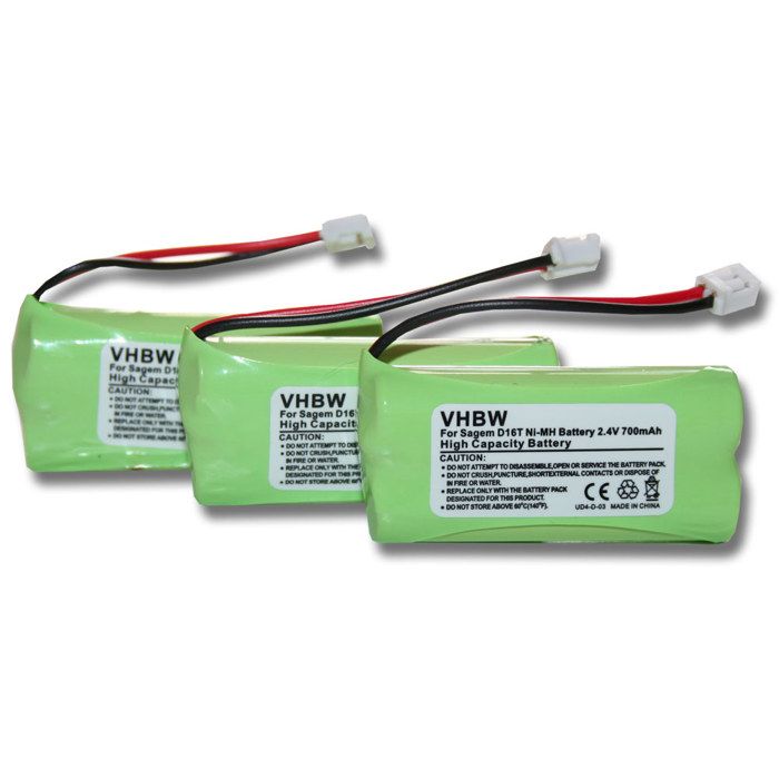 Batterie Compatible Avec SAGEM D77T - Otech Haute Performance Et Fiable