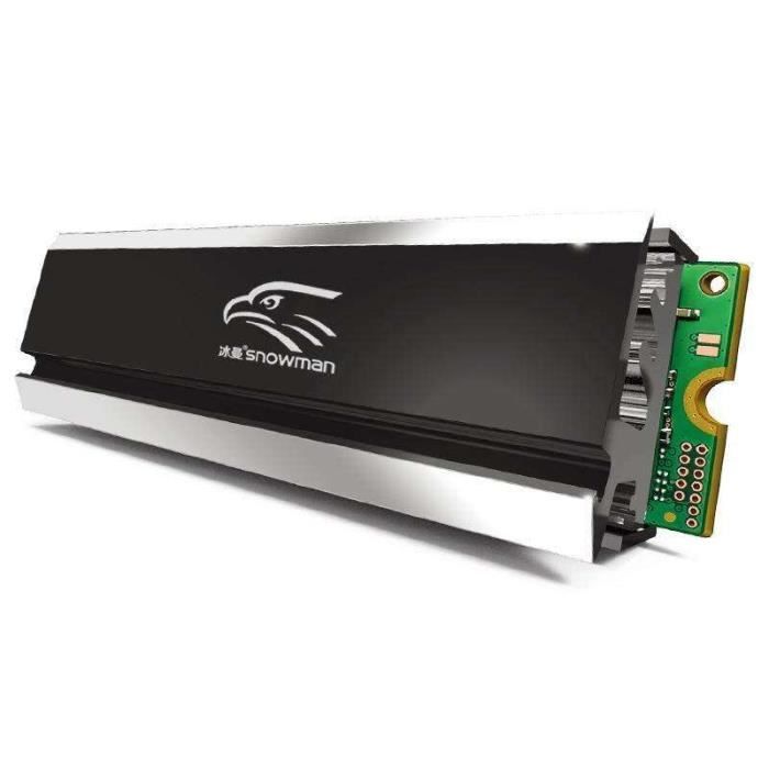 Dissipateur Thermique Pour SSD M.2 22110 - En Aluminium Pur, Dimensions 103x22.7x11.7 Mm - Refroidissement Efficace