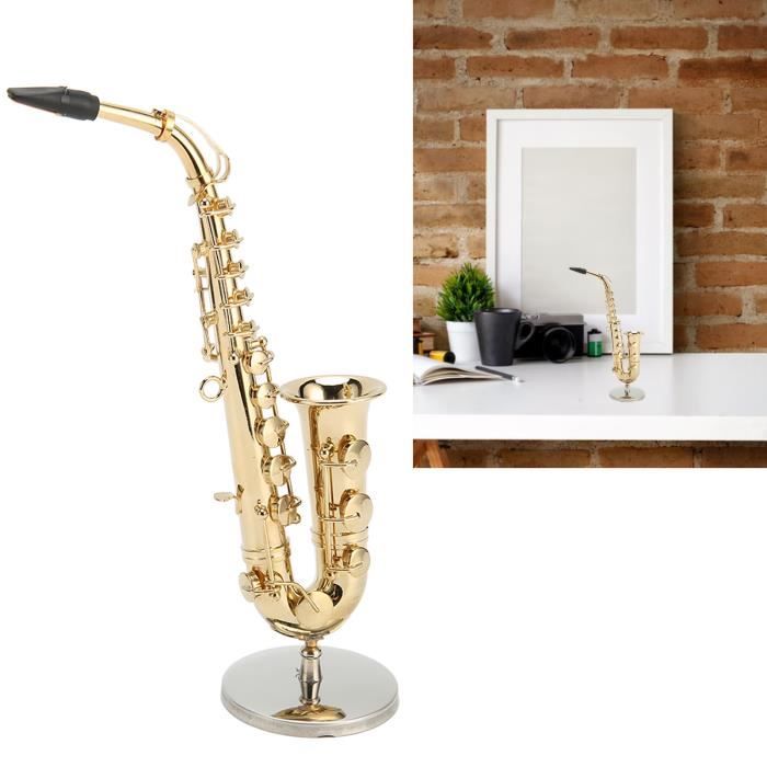 ZJCHAO Mini Sax Saxophone de poche portable Saxophone de pratique