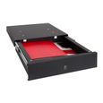 Arregui Box-in 22000-S1 Coffre-fort tiroir invisible, à cacher dans une plinthe, 9,8 x 41 x 45 cm, 12 L Noir-1