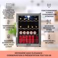Réfrigérateur Mini-bar Klarstein Beersafe XL Mix It Edition 60L - Porte vitrée noir-1