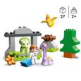 LEGO® 10938 DUPLO La Nurserie des Dinosaures Jouet avec Figurines dès 2 ans, Tricératops, Ptéranodon et Brachiosaure, Idée Cadeau-1