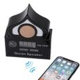 NEUFU Enceinte Horloge Bluetooth Azan Ramadan LED Lumière Coran Récitant Islamique FM MP3-1
