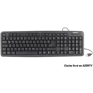 Clavier Gaucher Pavé Numérique 109 Touches ABS – Ergonomique Pour Comptabilité, Micro USB + 2 Ports USB, Plug & Play