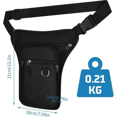 Sac Tactique De Jambe Tombante - Sac Banane Cuisse Outdoor - Homme