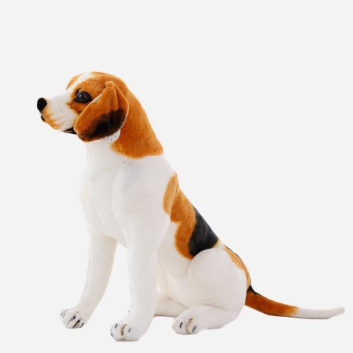 Peluche chien realiste deals