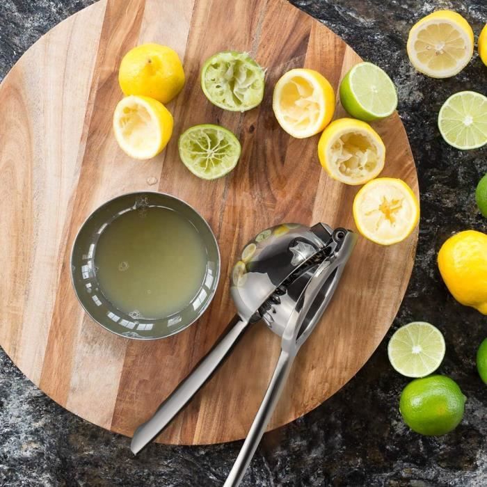 Lemon Squeezer Presse-Citron Manuel Presse Agrume À Levier, Pour Citron,  Orange, Ou Autres Fruits - Fabriqué En Alliage De Zi[H270]