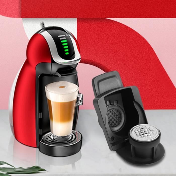 Adaptateur Capsules Dolce Gusto Compatible Nespresso - Convertisseur Jetable Avec Filtres Permanents