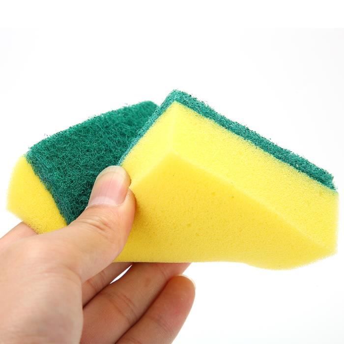 Lot De 6 Éponges Nettoyantes Humides Réutilisables - PVA - Pour Plinthes, Grilles, Voiture