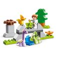 LEGO® 10938 DUPLO La Nurserie des Dinosaures Jouet avec Figurines dès 2 ans, Tricératops, Ptéranodon et Brachiosaure, Idée Cadeau-2