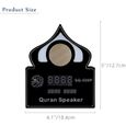 NEUFU Enceinte Horloge Bluetooth Azan Ramadan LED Lumière Coran Récitant Islamique FM MP3-2