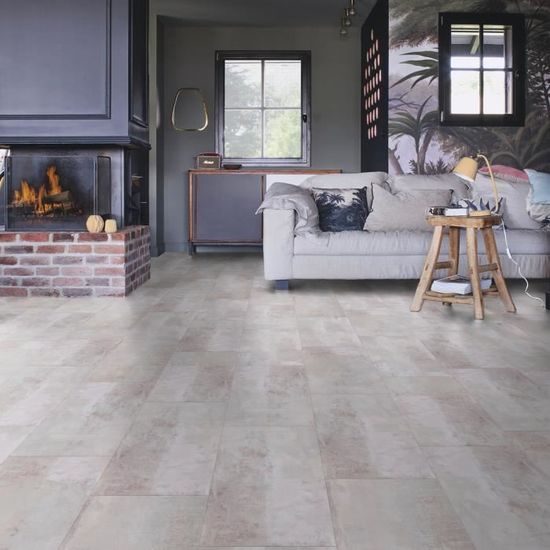 Gerflor Lot De 8 Dalles A Clipser Vinyle 2 M Senso Premium